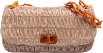 Prada Pre-owned Shoulder Bags, female, Brown, Size: ONE SIZE Pre-owned Vintage Shoulder Bag