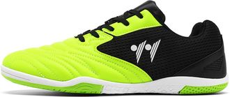 Generic Unisex Comfortable Soccer Shoes - Indoor Anti-Slip Training Football Boots - Professional Competition Soccer Cleats (Fluorescent Green,6.5)