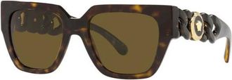 Versace Dames, Accessoires, Bruin, Maat: 53 MM
