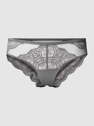 Mey Mey Slip aus Spitze Modell Stunning in Mittelgrau, Gr&ouml;&szlig;e 44