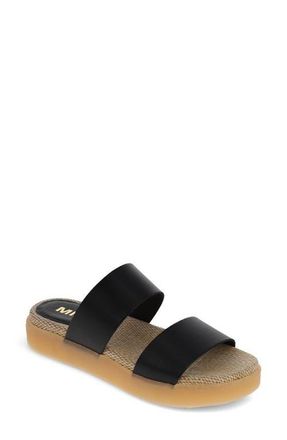 Mia Saige U Platform Sandal in Black at Nordstrom, Size 8.5