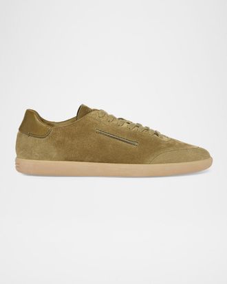 Ermenegildo Zegna Men & apos;s 232 Suede Low-Top Sneakers