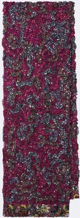Dries Van Noten Sciarpa floreale con ricamo