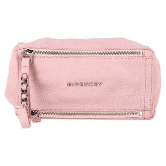 Givenchy Givenchy Mini Pandora Polsbandje in Babyroze Geitenleer