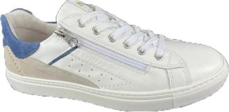 Nero Giardini 2840 Sneakers - Heren - Sneakers - Wit - 40 EU - Schoenen