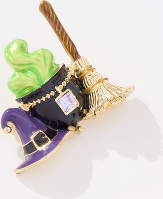 Talbots Witch Wares Brooch - Black - 001 Talbots