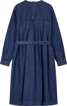 STUDIO TOMBOY Chemisier denim con cintura - Blu