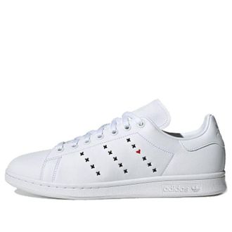 adidas Originals Stan Smith Valentines Day White Black Red EG5810