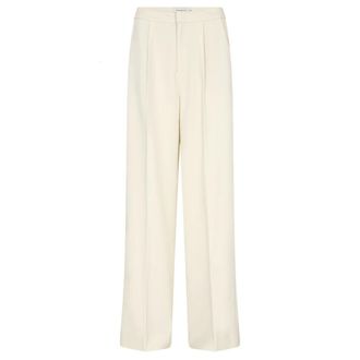 Copenhagen Muse Dames, Broeken, Beige, Maat: M Poliester