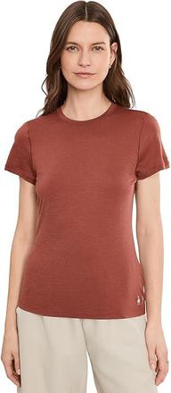 Smartwool Merino Short Sleeve T-Shirts Womens Clothing Burnt Sienna : LG, Nylon/Wool