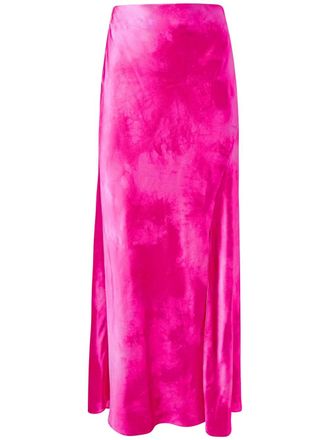Alejandra Alonso Rojas flared midi skirt - Pink