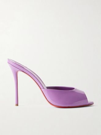 Christian Louboutin Mule In Vernice Me Dolly 100 - Viola