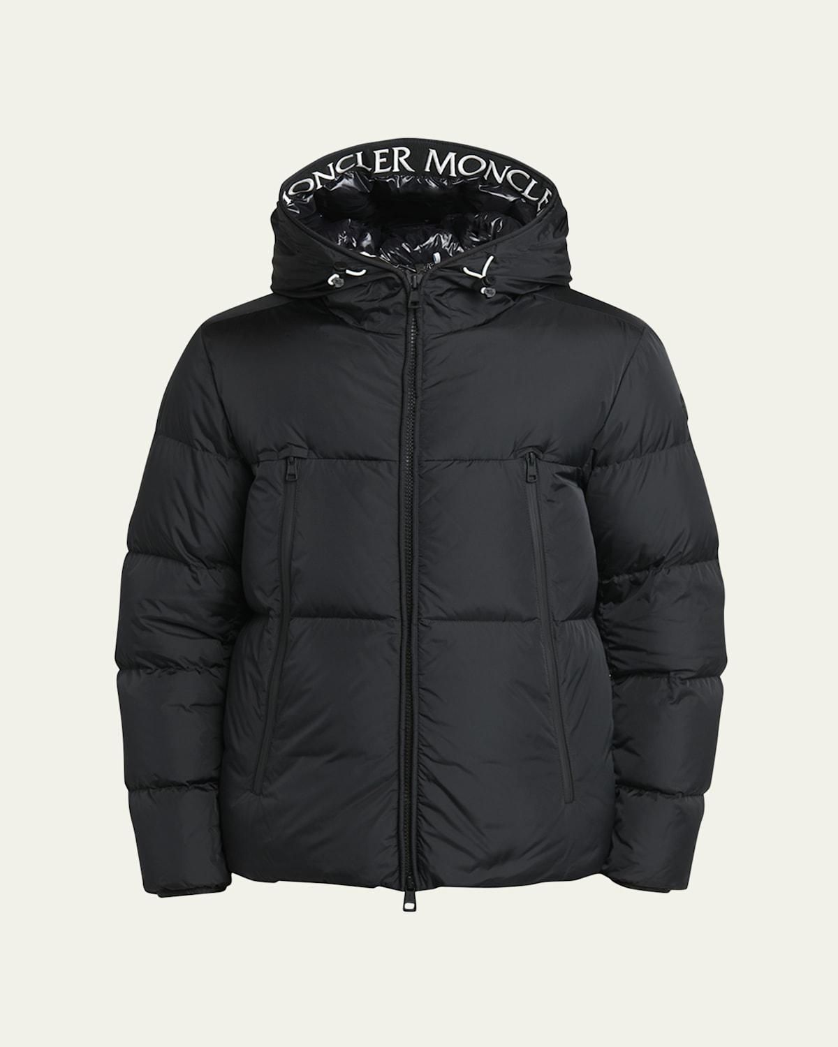 美品　MONCLER ブラックダウンジャケット XL MONCLER ブラックダウンジャケット