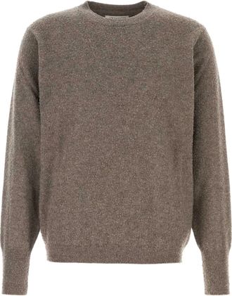 Maison Margiela Trui met logo en stiksel - Bruin