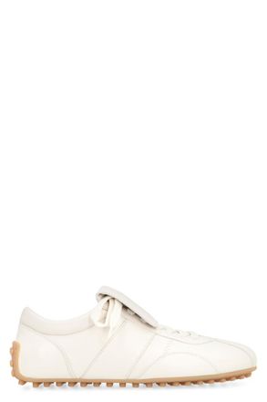 Tod's White Lace Up Sneakers
