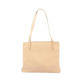 Loewe Pre-owned Tote Bags, female, Beige, Size: ONE SIZE Pre-owned Leather Tote Bag