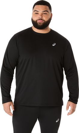 Asics Laufshirt ASICS ASICS CORE LS TOP, Herren, Gr. XXL, schwarz (performance schwarz), Obermaterial: 100% Polyester, Shirts Laufshirt