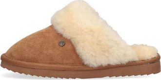 Warmbat Gezellige Flurry Su&egrave;de Pantoffels - Dames - Pantoffels - Bruin - 40 EU - Su&egrave;de - Schoenen