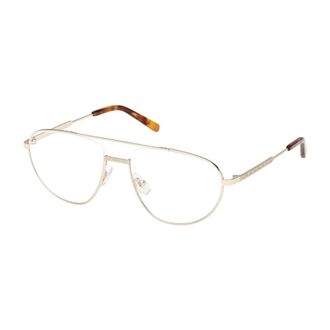 GCDS Glasses, unisex, Yellow, Size: 56 MM Pilot Optical Glasses