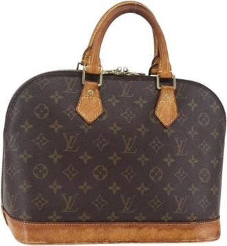 Louis Vuitton Pre-owned Handbags, female, Brown, Size: ONE SIZE Pre-owned Canvas Handbag