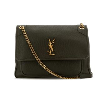 Saint Laurent Niki Chain Shoulder Bag - female - Saint Laurent - Shoulder Bags - Green - ONE SIZE - Bags