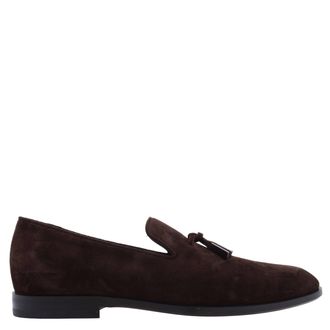 Ferragamo Ferragamo Flow Suede Tassel Loafers, Size 9 E