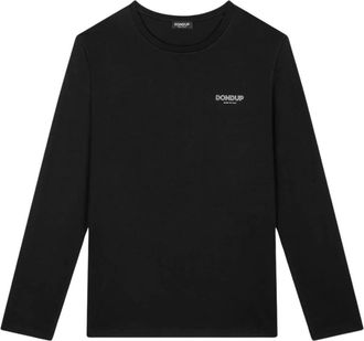 Dondup Maglia - Heren - Longsleeves - Zwart - L - Tops