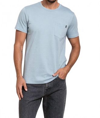 Moorer Bruzio Crew Neck Short Sleeve T-Shirt In Azzurro