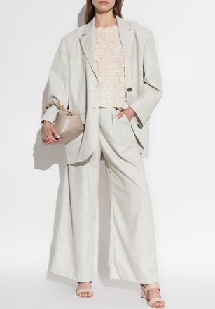 Munthe Top Bossi, Womens, Cream