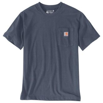 Carhartt Work in Progress Workw Pocket S/S T-Shirt f&uuml;r Herren | blau