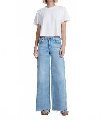 ASKK NY Womens Longboarder Jean In Blondie