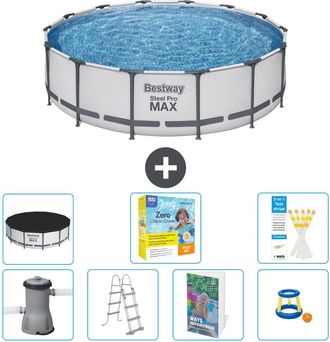 Bestway Piscina Bestway Steel Pro Max Redonda - 427x122 Cm - 8-piezas S529