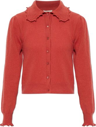 Ulla Johnson Cardigan Kalila - - Knitwear - Donna - Rosso - M