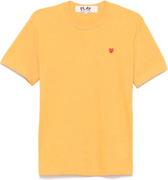 Comme Des Gar&ccedil;ons Maglietta Comme Des Gar&ccedil;ons Play U Small Red Emblem Knit