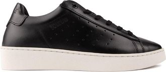 Sole Mens Lab Zinc Trainers - Black Leather - Size UK 10