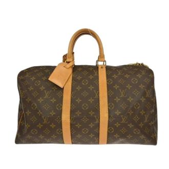 Louis Vuitton Vintage Weekend Bags, unisex, Brown, ONE SIZE, Pre-owned Canvas louis-vuitton-bags