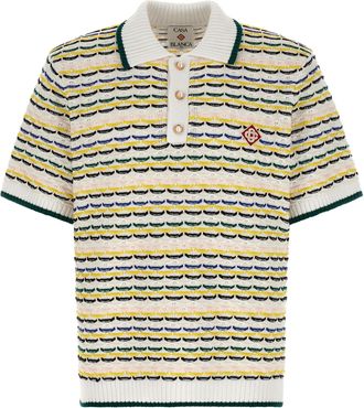 Casablanca Cotton Polo Mens Shirt