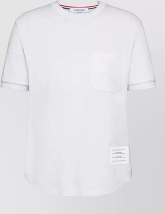 Thom Browne milano cotton t shirt chest pocket