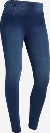 Freddy Leggings FREDDY Leggings WRUP1RHS401, Damen, Gr. XS, EURO, blau (schwarz jeans, schwarz seams), Obermaterial: 84% Baumwolle CO. 16% Elasthan EL., Hose