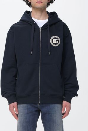 Dolce & Gabbana Felpa con cappuccio in cotone DG Dolce & Gabbana