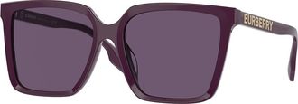 Burberry BE4411D Asian Fit 34001A Womens Sunglasses Purple Size 57