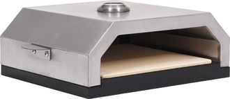 vidaXL Horno De Pizza Con Piedra De Cer&aacute;mica Para Barbacoa Carb&oacute;n Gas Vidaxl