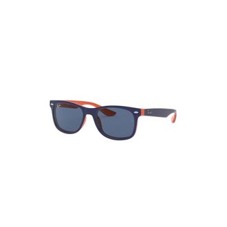 Ray-Ban Junior NEW Wayfarer Rj 9052S 178/80 - unisex - Zonnebrillen - Blauw - 48 MM - Accessoires