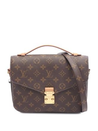 Louis Vuitton 2021 Monogram Pochette Metis satchel - Brown