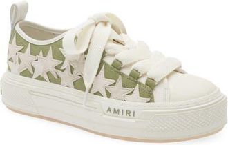 Amiri Stars Court Sneaker in Green at Nordstrom, Size 10Us