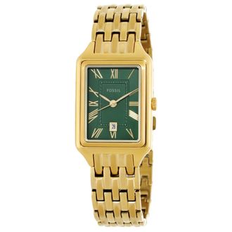Fossil Raquel Quartz Green Dial Ladies Watch ES5452