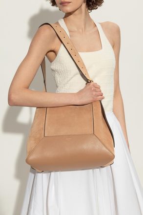 Jimmy Choo London Shoulder Bag Diamond, Womens, Brown