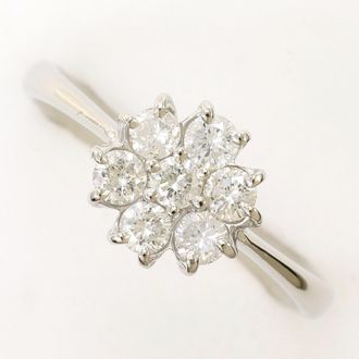 C&A Platinum Platinum 900 Band Ring (Pre-Owned)