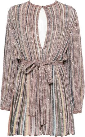 Missoni Dames, Jurken, Veelkleurig, Maat: S