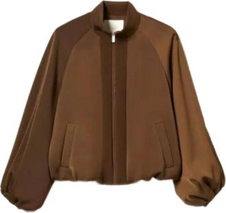 Twinset Donna, Giacche, Marrone, S, new